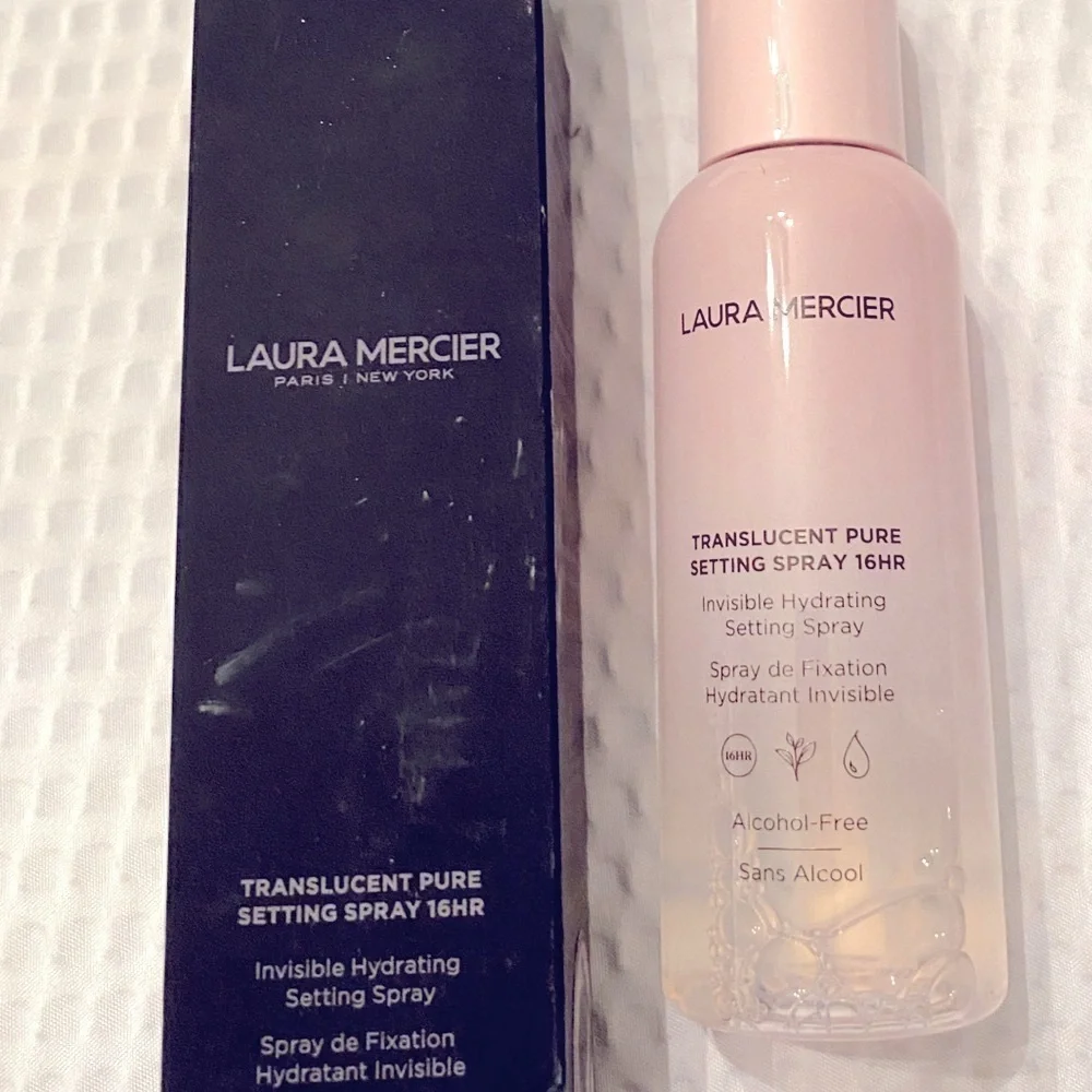NWT Laura Mercier Translucent Pure Setting Spray for Radiant Complexion